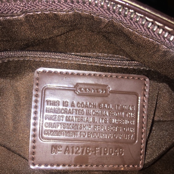 Coach Signature Collection Handbag - Picture 8 of 8